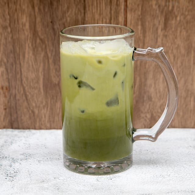 Iced Thai Green Tea.