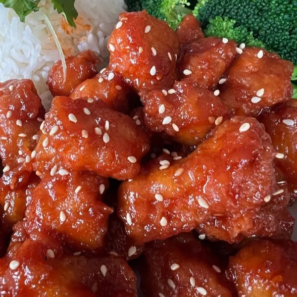 Sesame Chicken.