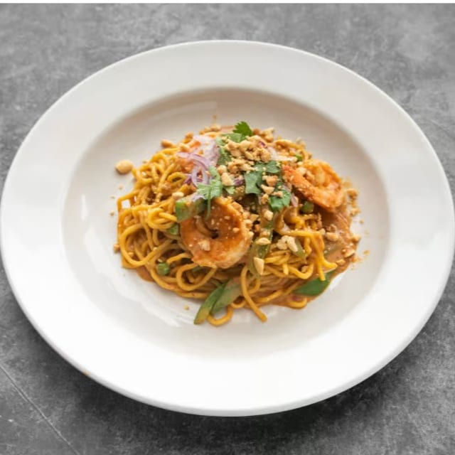 Lunch Peanut Noodles.