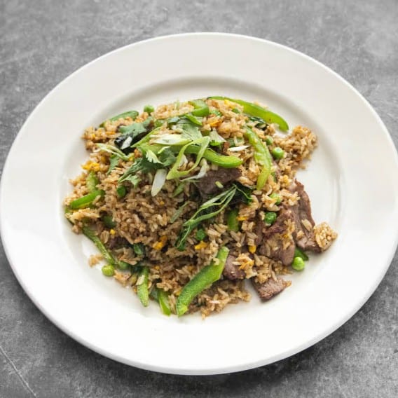 Green Curry Fried Rice.