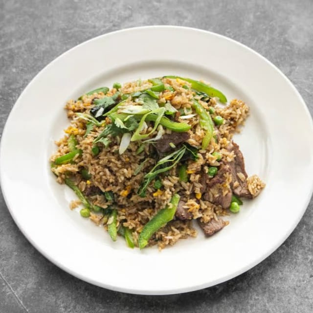 Green Curry Fried Rice.