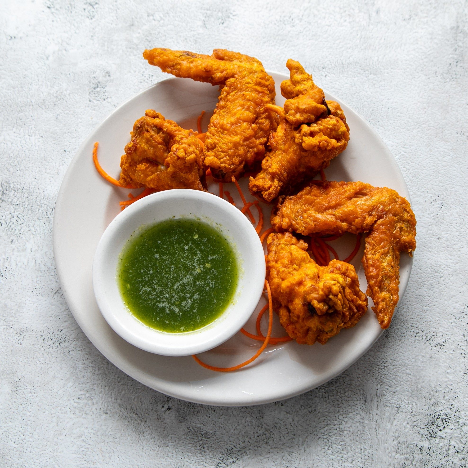 Fried Chicken Wings.