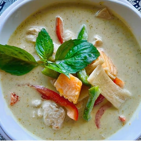 Lunch Green Curry.
