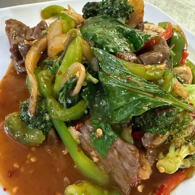 Basil Stir Fry.