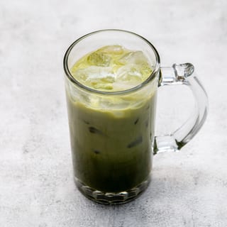 Iced Thai Green Tea W/ Coconut Milk
