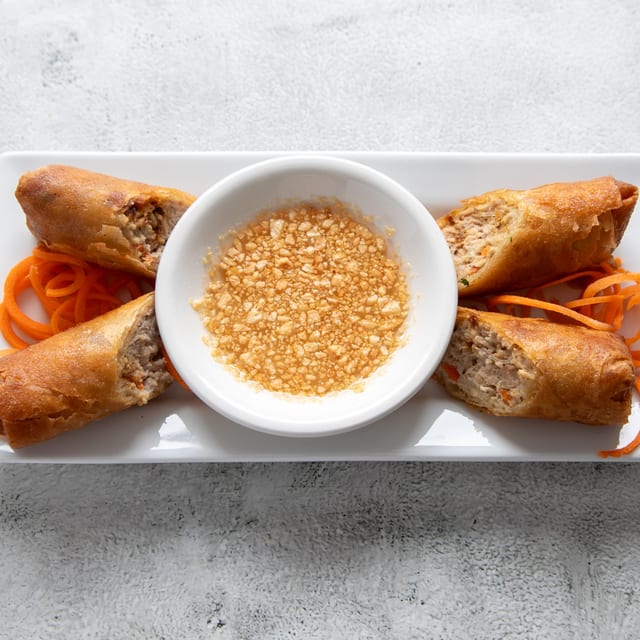 Pork Egg Rolls.